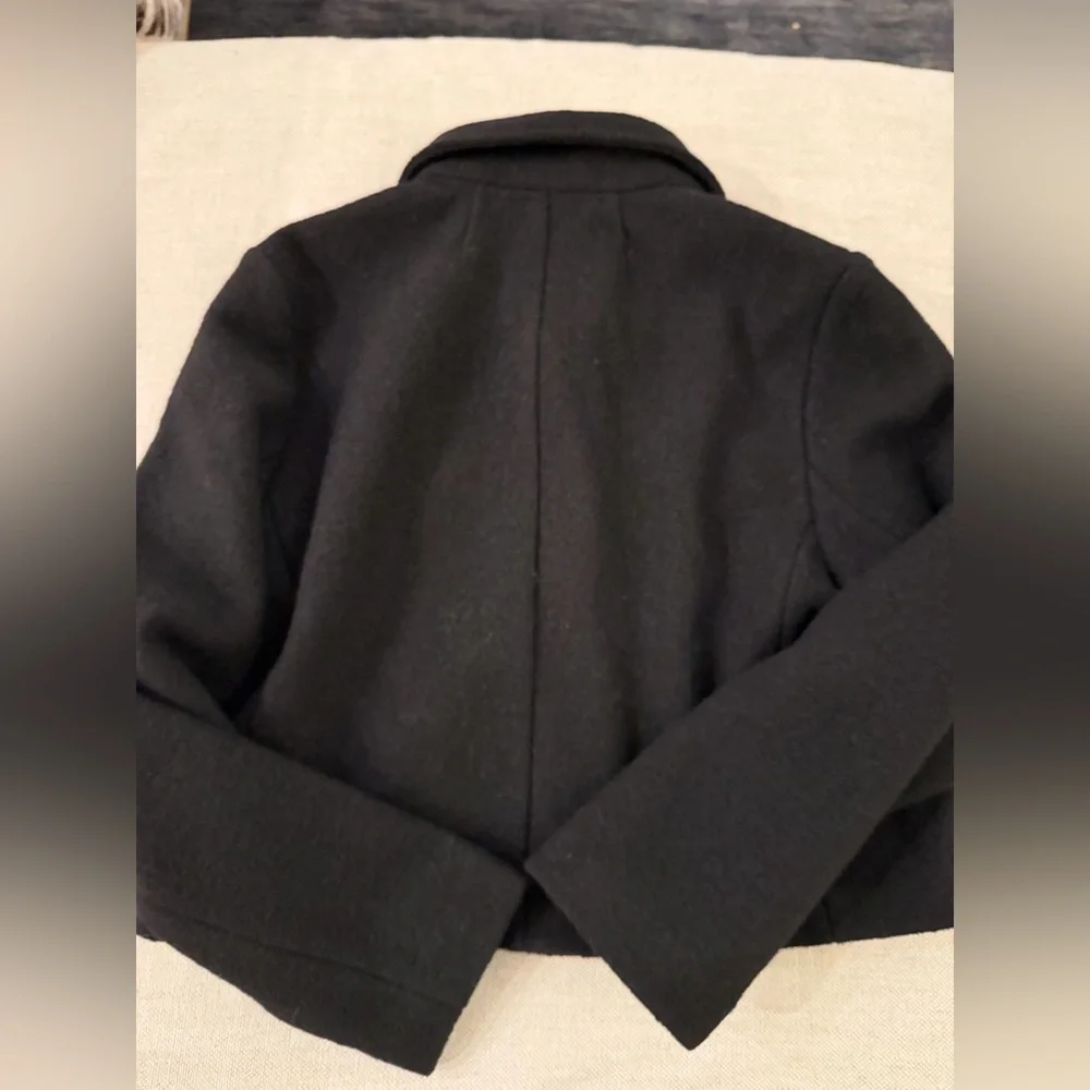 J CREW SIZE 14 Lady jacket in Italian boiled wool‎ Cm733